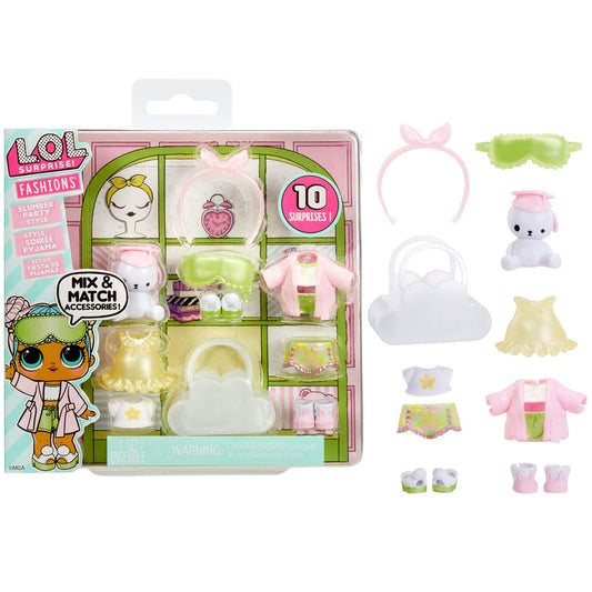 L.O.L Surprise Fashions Slumber Party Style Mini Doll Accessories