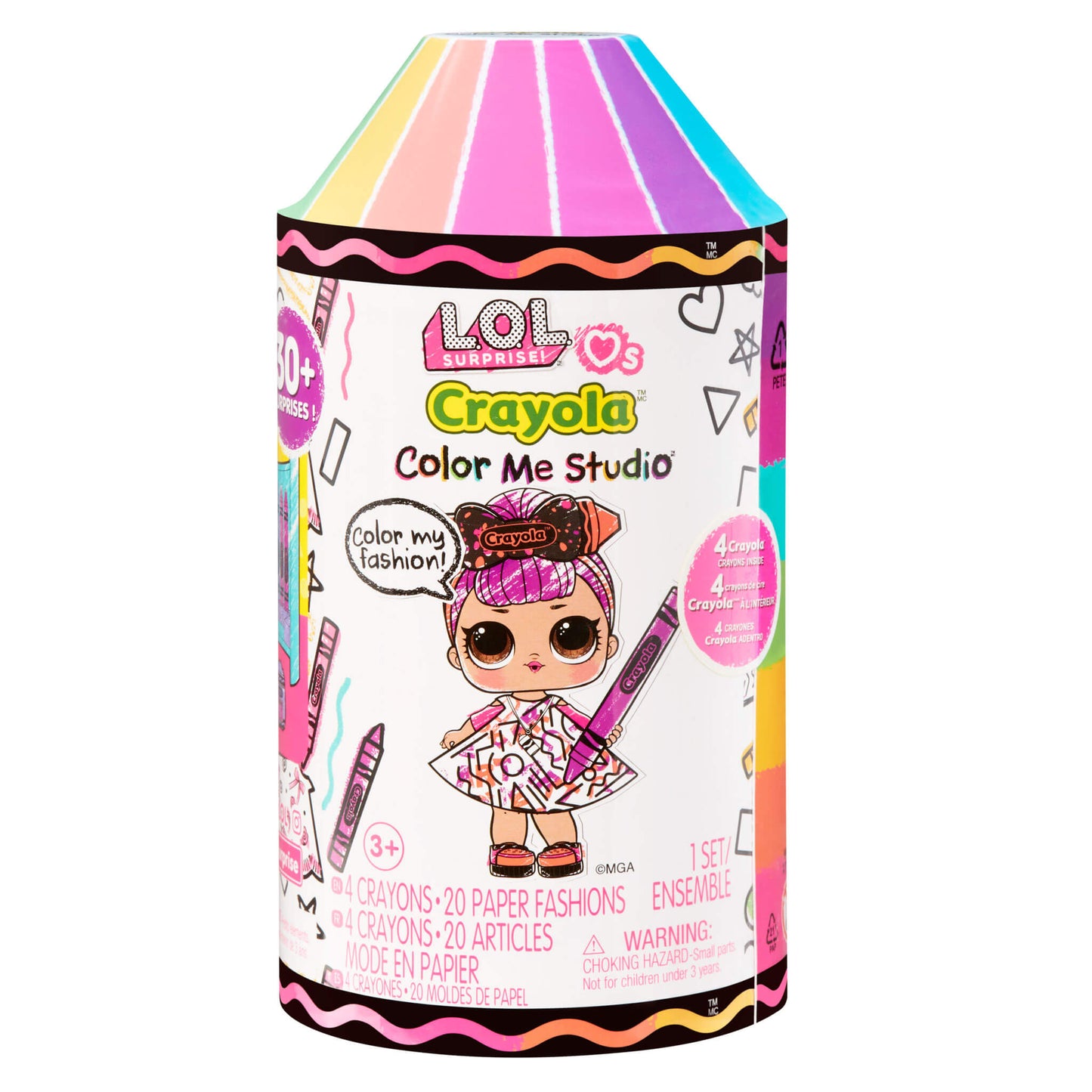 L.O.L Surprise Loves CRAYOLA Color Me Studio