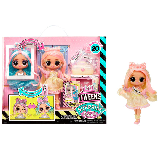 L.O.L Surprise Tweens Surprise Swap Braids-2-Waves Winnie Fashion Doll with 20+ Surprises