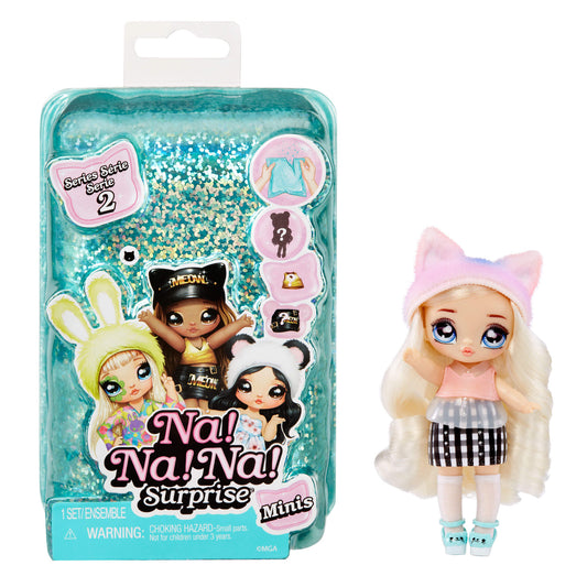 Na Na Na Surprise Minis Series 2-4" Fashion Doll - Mystery Packaging with Confetti Surprise