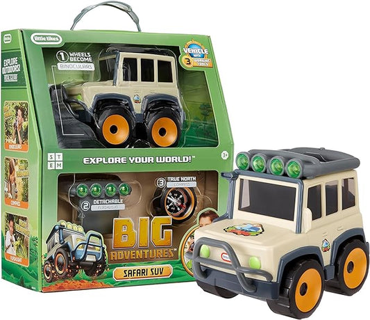Big Adventures™ Binocular Searching Safari SUV with Detachable Tools