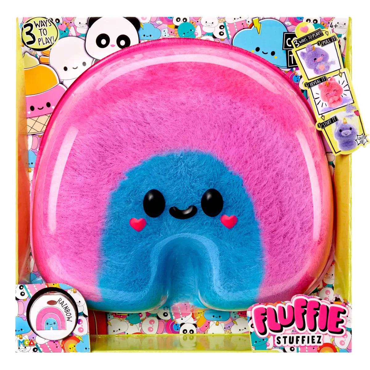 Fluffie Stuffiez Rainbow Large Collectible Feature Plush 11"