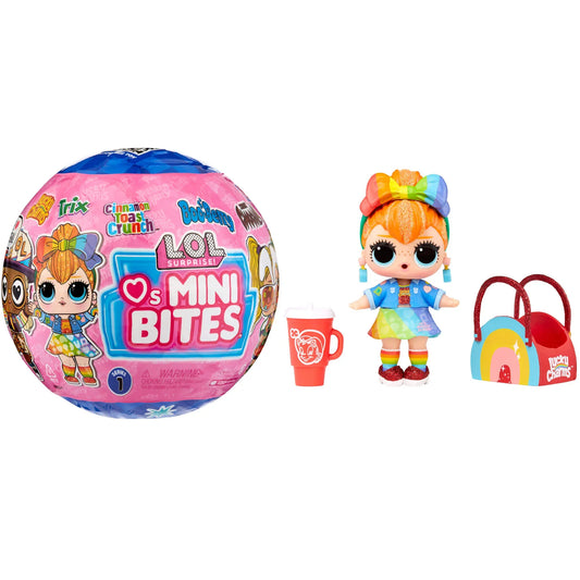 L.O.L. Surprise! LOL Surprise Loves Mini Bites Cereal Dolls with 7 Surprises