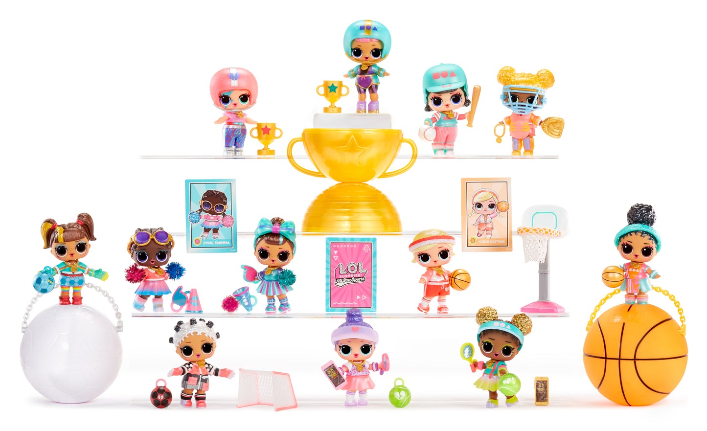 L.O.L Surprise All Star Sports Vault Tots