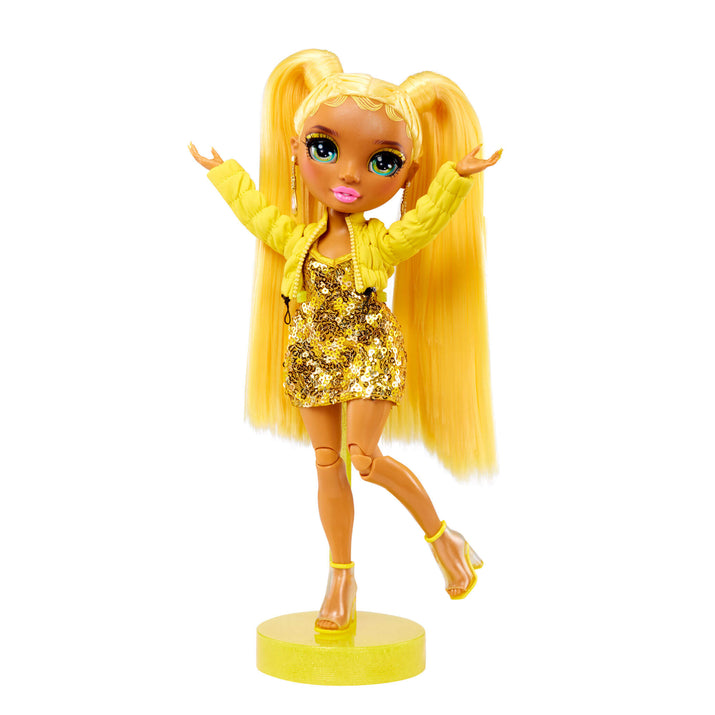 Rainbow High Fantastic Fashion Sunny Madison - Yellow 11” Fashion Doll