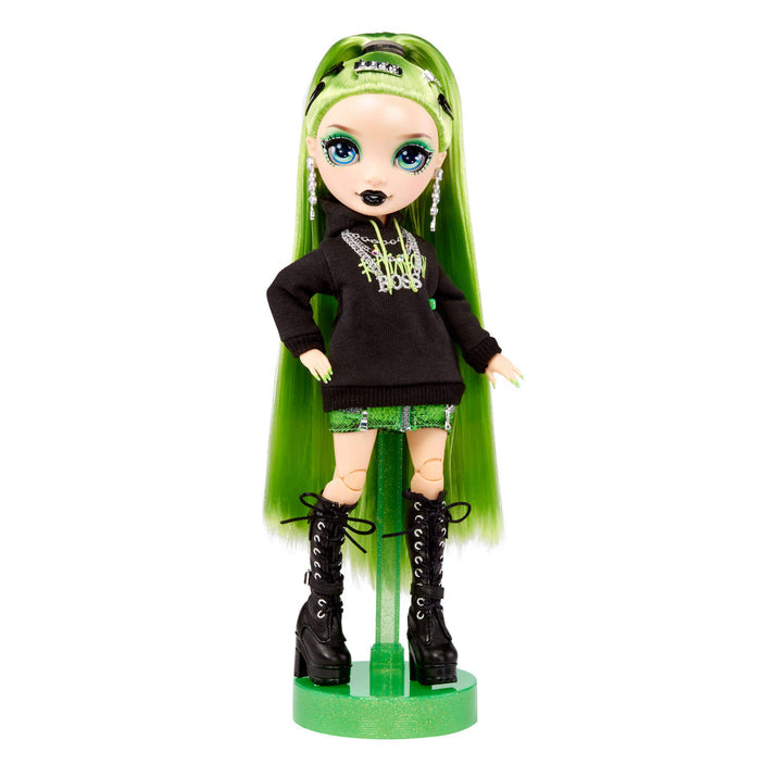 Rainbow High Fantastic Fashion Jade Hunter - Green 11” Fashion Doll