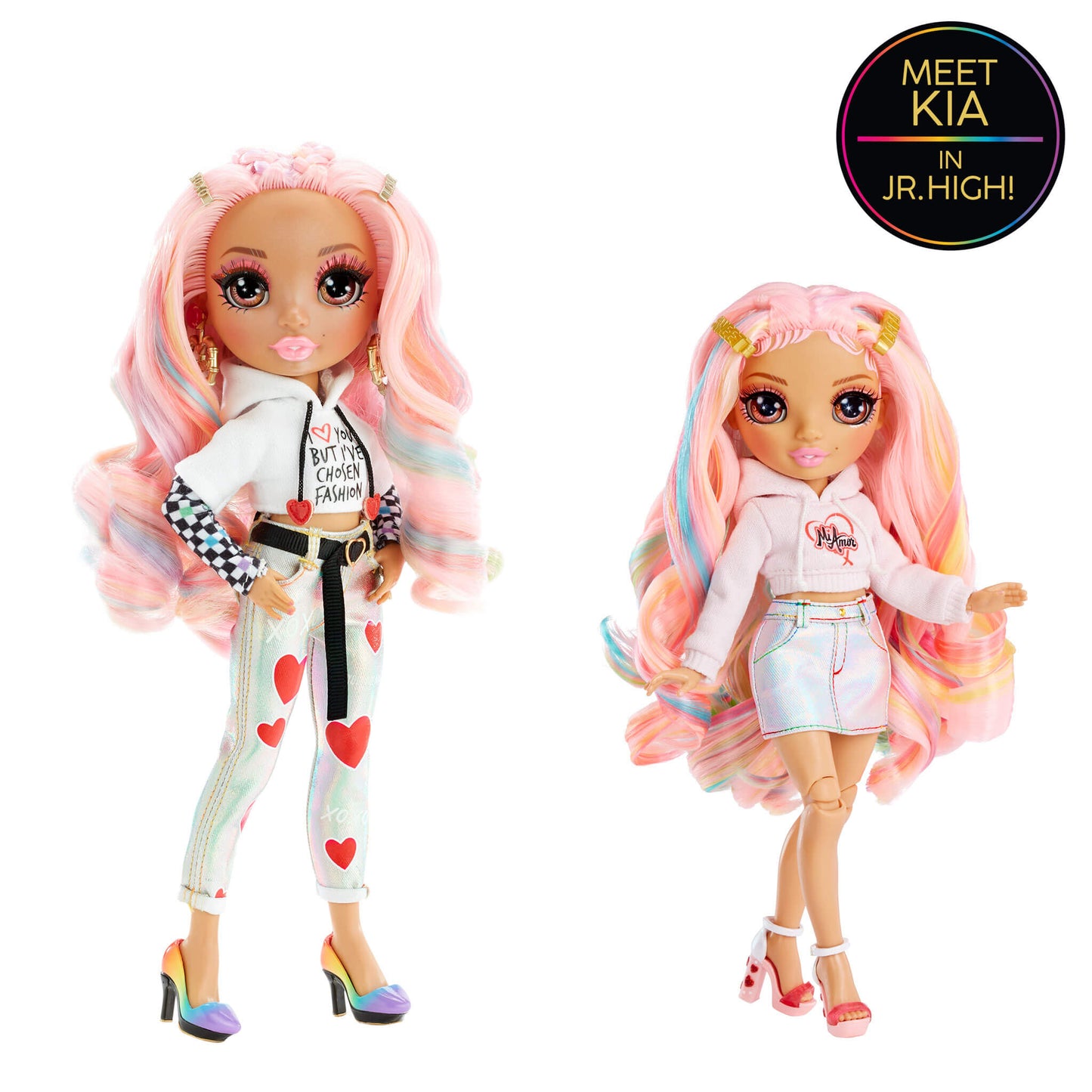 Rainbow High Junior High Special Edition Doll- Kia Hart (Pink)