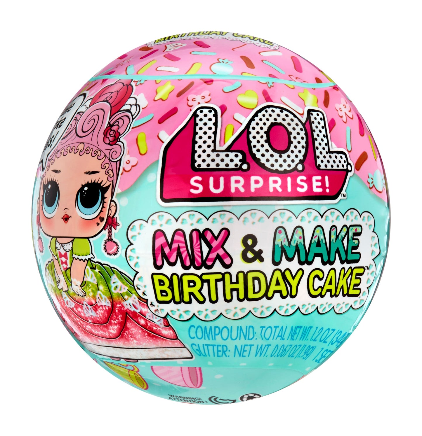 L.O.L. Surprise Mix & Make Birthday Cake Tots