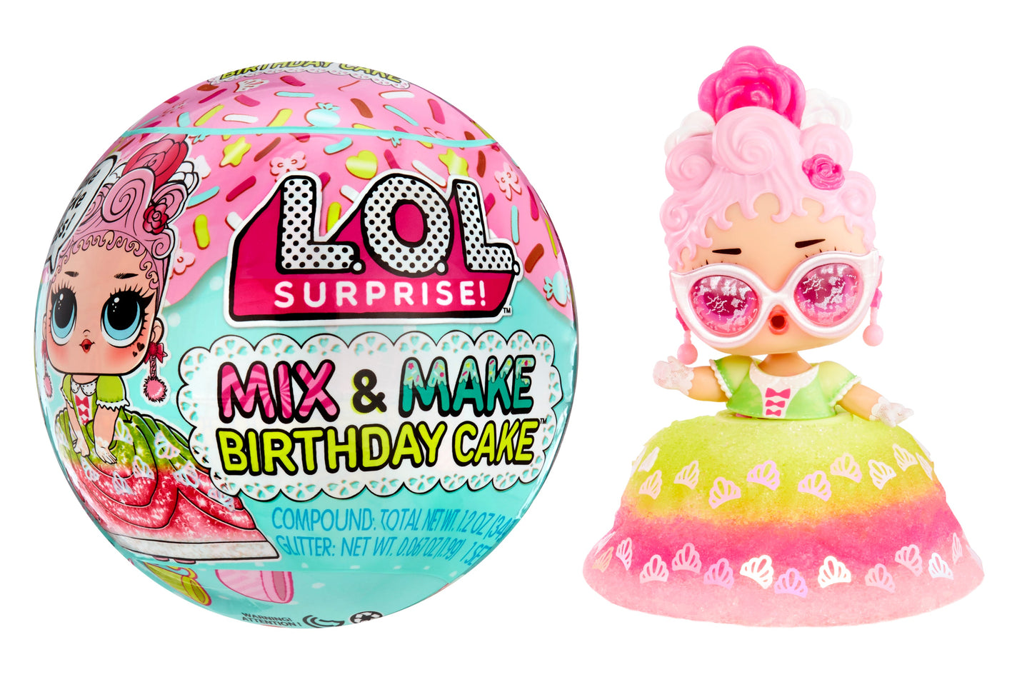 L.O.L. Surprise Mix & Make Birthday Cake Tots