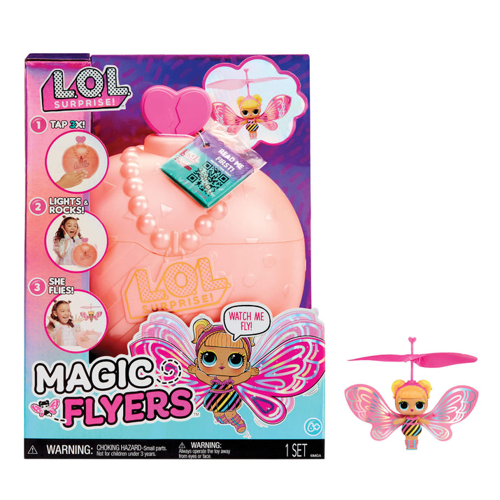 LOL Surprise Magic Flyers: Flutter Star - Hand Guided Flying Doll