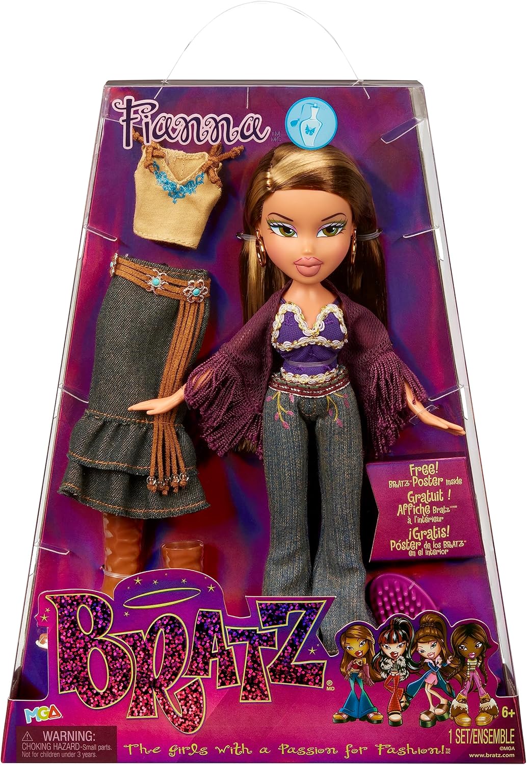 Bratz Original Fashion Doll Tiana Series 3 with 2 Outfits