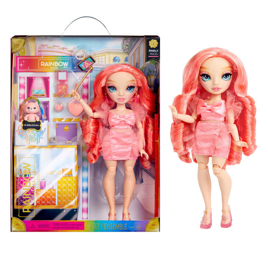 Rainbow High New Friends Pinkly Paige Fashion Doll with Accessories